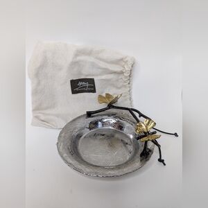 Michael Aram Butterfly Ginkgo Wine Coaster NEW